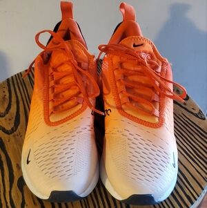 NIKE AIR MAX 270 ORANGE JUICE SHOES